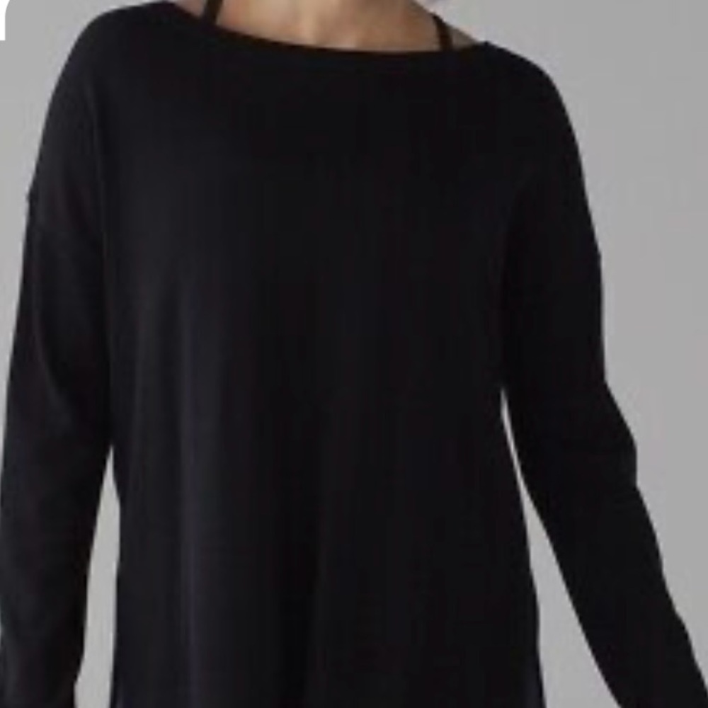 Lululemon Black Cashmere Tunic NWOT